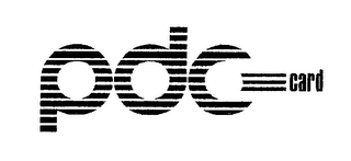 PDC CARD logo