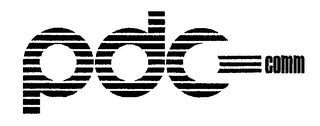 PDC COMM logo