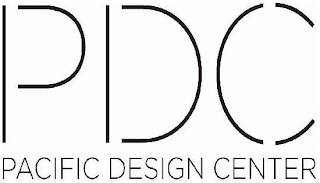 PDC PACIFIC DESIGN CENTER logo