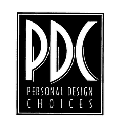 PDC PERSONAL DESIGN CHOICES logo