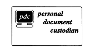 PDC PERSONAL DOCUMENT CUSTODIAN logo