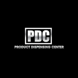PDC PRODUCT DISPENSING CENTER logo
