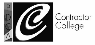 PDCA CC CONTRACTOR COLLEGE logo