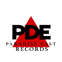 PDE PARADISE EAST RECORDS logo