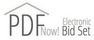 PDF NOW! ELECTRONIC BID SET logo