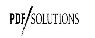 PDF SOLUTIONS logo