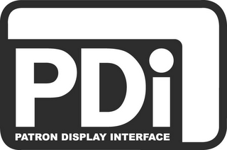 PDI PATRON DISPLAY INTERFACE logo