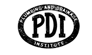 PDI PLUMBING AND DRAINAGE INSTITUTE logo