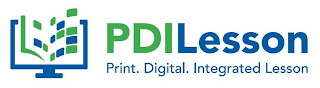 PDILESSON PRINT. DIGITAL. INTEGRATED LESSON logo