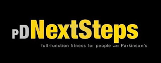 PDNEXTSTEPS. FULL-FUNCTION FITNESS FOR PEOPLE WITH PARKINSON'S logo