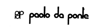 PDP PAOLO DA PONTE logo