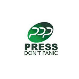PDP PRESS DON'T PANIC logo