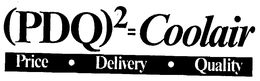(PDQ)2= COOLAIR PRICE - DELIVERY - QUALITY logo