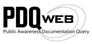 PDQWEB PUBLIC AWARENESS DOCUMENTATION QUERY logo