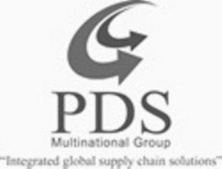 PDS MULTINATIONAL GROUP "INTEGRATED GLOBAL SUPPLY CHAIN SOLUTIONS" logo