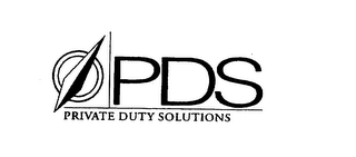 PDS PRIVATE DUTY SOLUTIONS logo