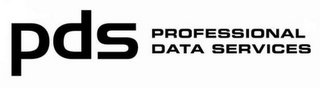 PDS PROFESSIONAL DATA SERVICES logo