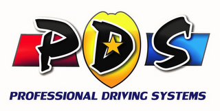 PDS PROFESSIONAL DRIVING SYSTEMS logo