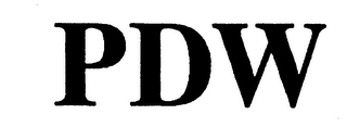 PDW logo