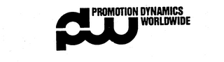 PDW PROMOTION DYNAMICS WORLDWIDE logo