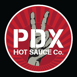 PDX HOT SAUCE CO. logo