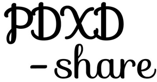 PDXD-SHARE logo