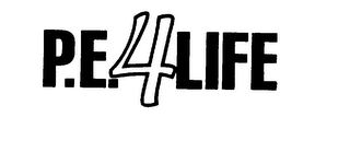 P.E. 4 LIFE logo