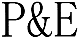 P&E logo