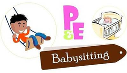 P&E BABYSITTING logo