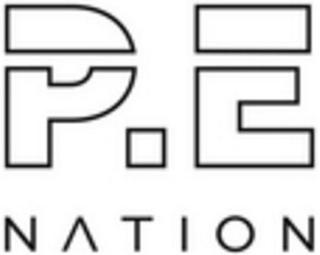 P.E NATION logo