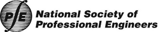 PE NATIONAL SOCIETY OF PROFESSIONAL ENGINEERS logo