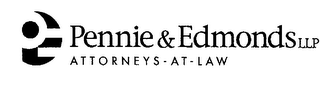 PE PENNIE & EDMONDS LLP ATTORNEYS-AT-LAW logo