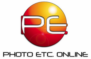 PE PHOTO ETC. ONLINE logo