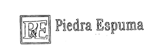 P&E PIEDRA ESPUMA logo
