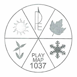 PE PLAY MAP 1037 logo