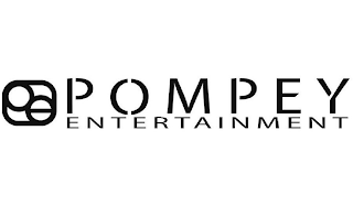 PE POMPEY ENTERTAINMENT logo