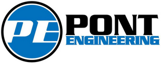 PE PONT ENGINEERING logo