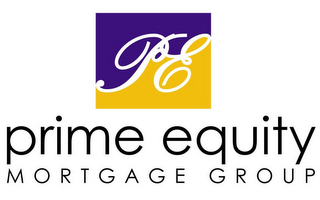 PE PRIME EQUITY MORTGAGE GROUP logo