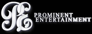PE PROMINENT ENTERTAINMENT logo