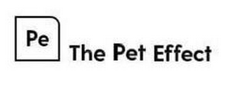 PE THE PET EFFECT logo