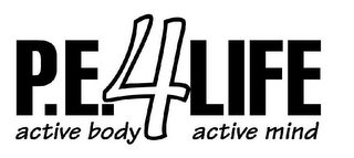 P.E.4LIFE ACTIVE BODY ACTIVE MIND logo