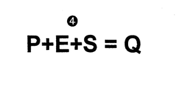 P+E4+S=Q logo