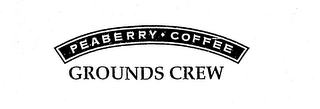 PEABERRY COFFEE GROUNDS CREW logo