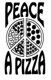 PEACE A PIZZA logo