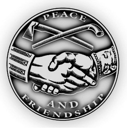 PEACE AND FRIENDSHIP logo