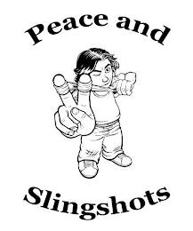PEACE AND SLINGSHOTS logo