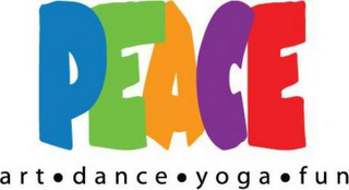 PEACE ART·DANCE·YOGA·FUN logo
