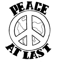PEACE AT LAST logo