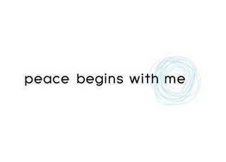 PEACE BEGINS WITH ME logo