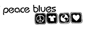 PEACE BLUES logo